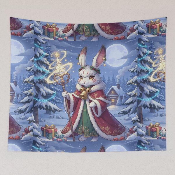 Item preview, Merry Christmas magic rabbit  designed and sold by HuntsmithMerch.