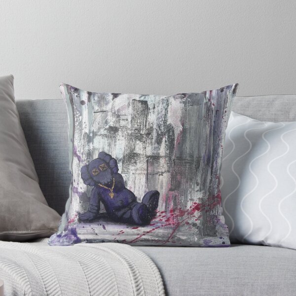 Kaws Pillows & Cushions for Sale | Redbubble