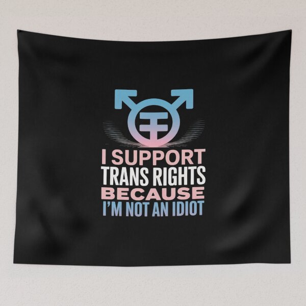 Item preview, Transgender Ally Trans Pride Flag Support  designed and sold by MarryIsMonth.