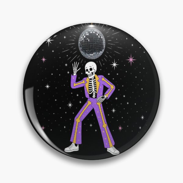 Artikelvorschau, Ästhetisches Skelett-Disco-Halloween entworfen und verkauft von StuffNestie.