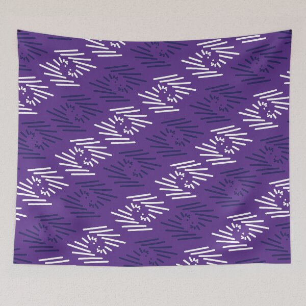 Item preview, Fabric patterns – Purple African art designed and sold by Wolagno.