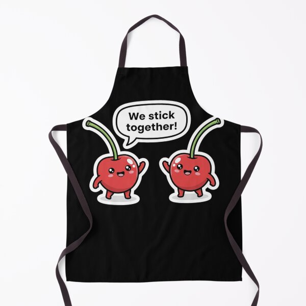 Item preview, Cute Cherry Couple – We Stick Together designed and sold by Whisky1111.