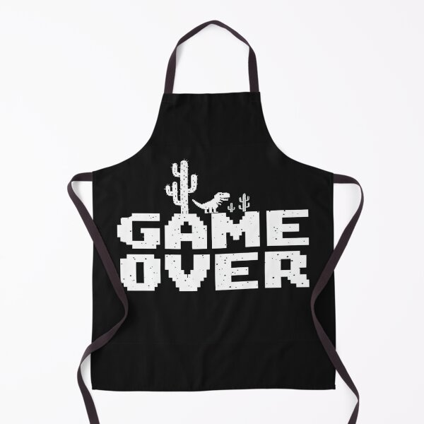 Item preview, Retro Pixel Dinosaur Game Over Art – Funny 8-Bit Gaming Design for Posters, Tees & Digital Decor designed and sold by Bright Nest Studio.