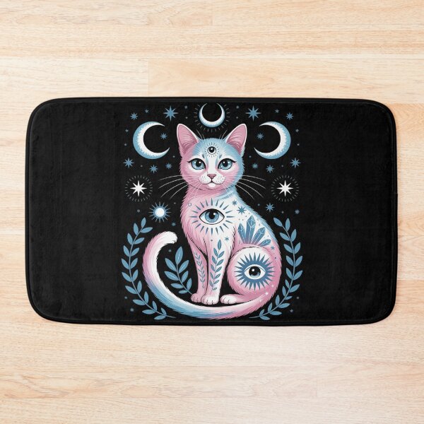 Item preview, Transgender Cat Astrology Celestial LGBT Pride Trans designed and sold by MarryIsMonth.