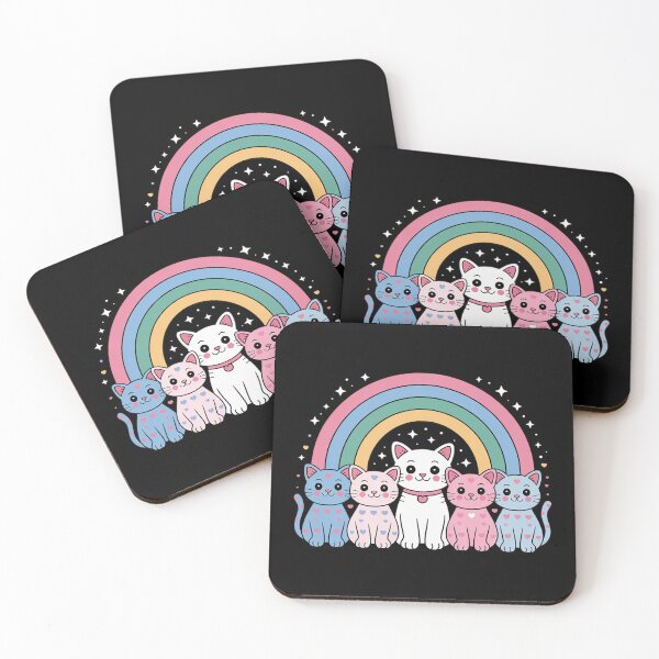 Item preview, Transgender Cats LGBT Trans Pride Month Rainbow Cat Lover designed and sold by FadeOfThrone.