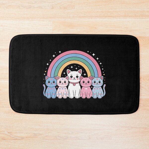 Item preview, Transgender Cats LGBT Trans Pride Month Rainbow Cat Lover designed and sold by FadeOfThrone.