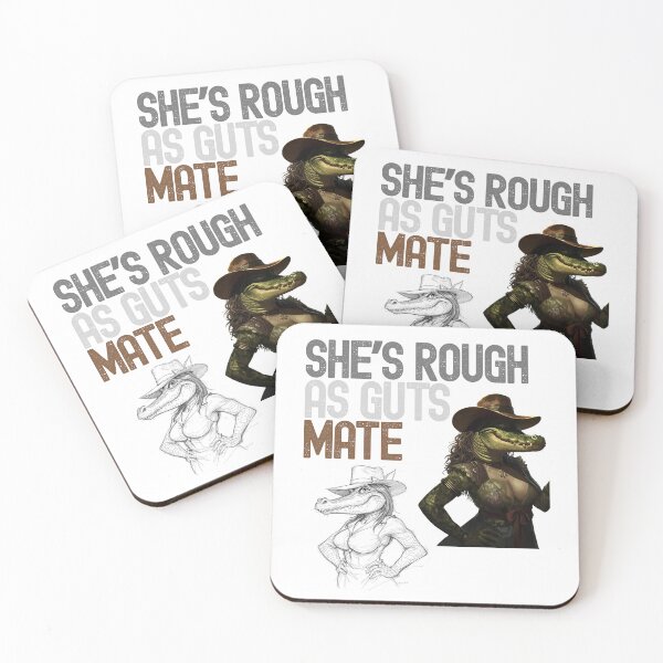 Item preview, She;s Rough as Guts Mate. AUSTRALIAN designed and sold by BandGTees.