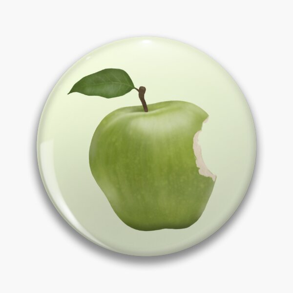 Item preview, Granny Smith green apple with a nibble  designed and sold by EmpressDestiny.