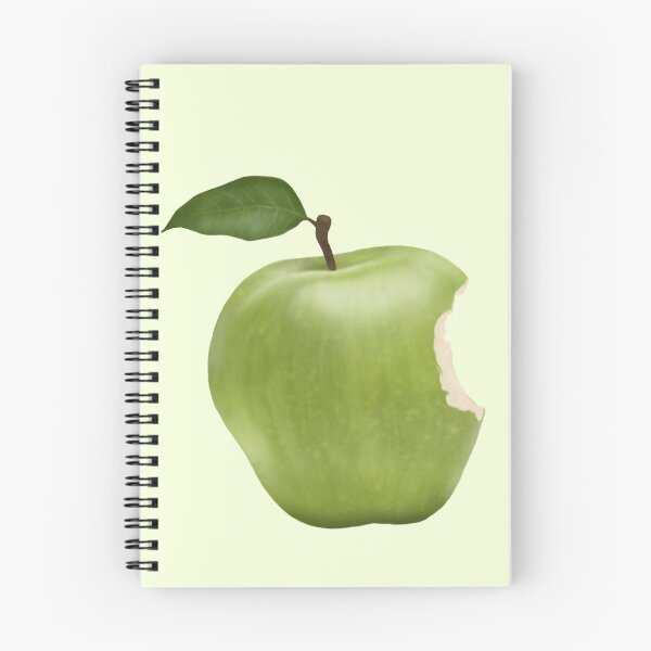 Item preview, Granny Smith green apple with a nibble  designed and sold by EmpressDestiny.