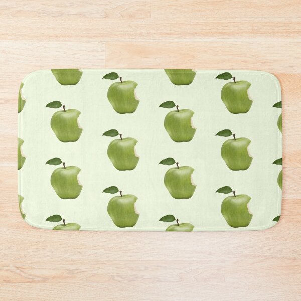 Item preview, Granny Smith green apple with a nibble  designed and sold by EmpressDestiny.