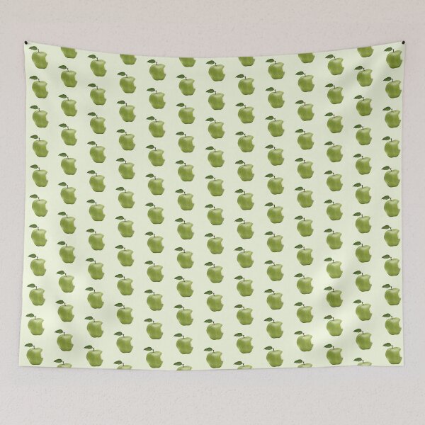 Item preview, Granny Smith green apple with a nibble  designed and sold by EmpressDestiny.