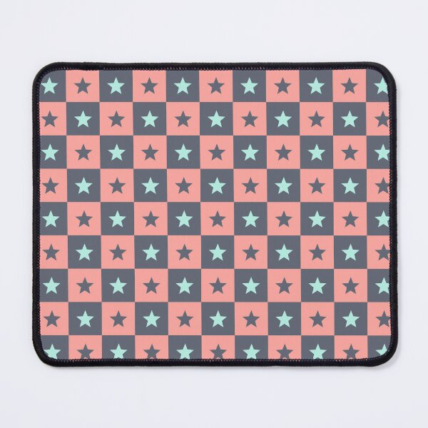 Item preview, Bold Star Checkerboard Checks Abstract Geometric Shape Pattern designed and sold by RoyalStarsPatts.
