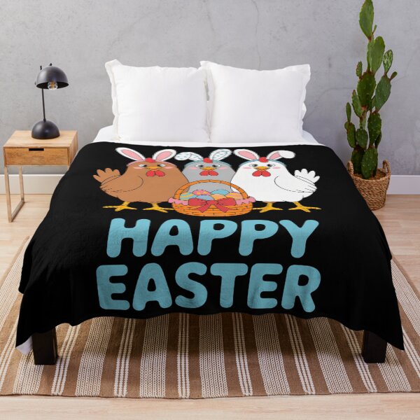 Item preview, Happy Easter Chicken Bunnies Egg Farm Animal Farmer designed and sold by comptorasunfia.
