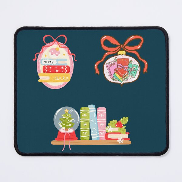 Item preview, Bookish Christmas Stamps designed and sold by Neadoodles.