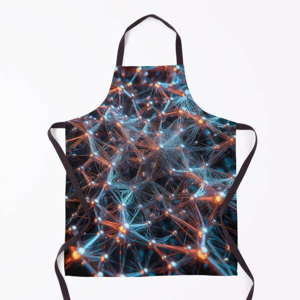 Item preview, Scifi Theme Reddish Orange Purple Texture of Asymmetrical Glowing Biological Neuron Synapses (image size 7840x11680) designed and sold by Digital-Davinci.