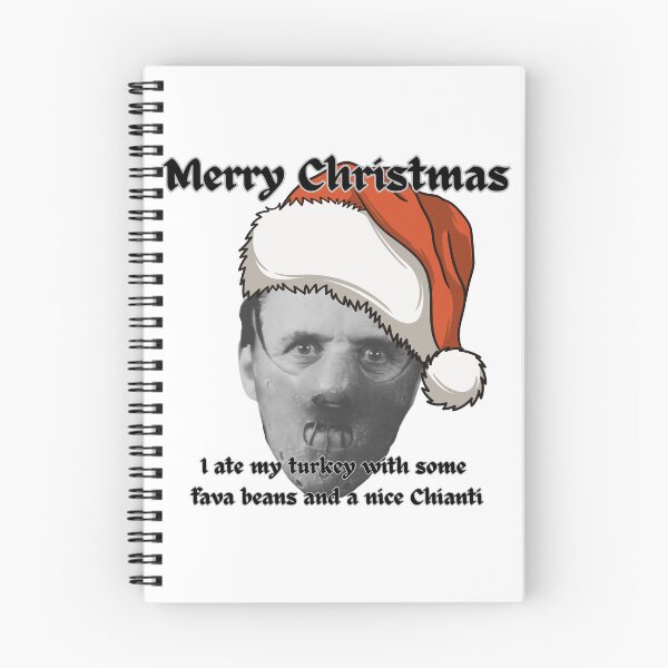 Item preview, Merry Christmas - Hannibal Lecter - fava beans designed and sold by TheRubberOnion.