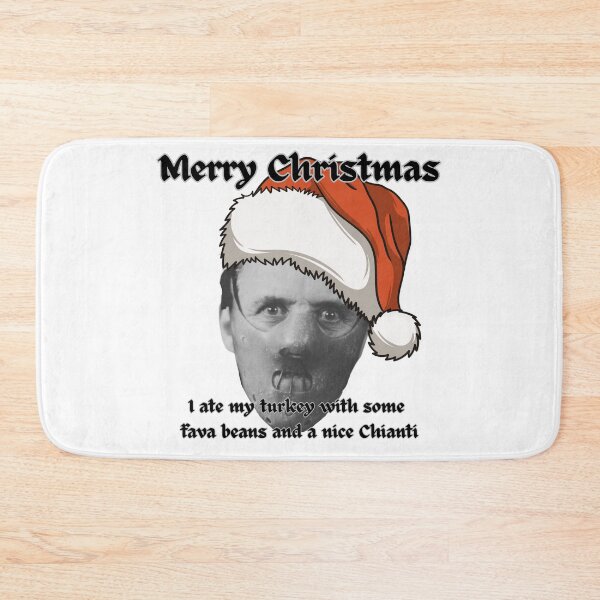 Item preview, Merry Christmas - Hannibal Lecter - fava beans designed and sold by TheRubberOnion.