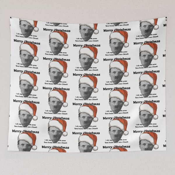 Item preview, Merry Christmas - Hannibal Lecter - fava beans designed and sold by TheRubberOnion.