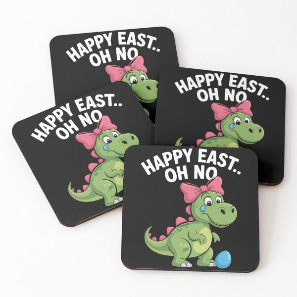 Item preview, Happy Easter Egg Hunters Dinosaur designed and sold by comptorasunfia.