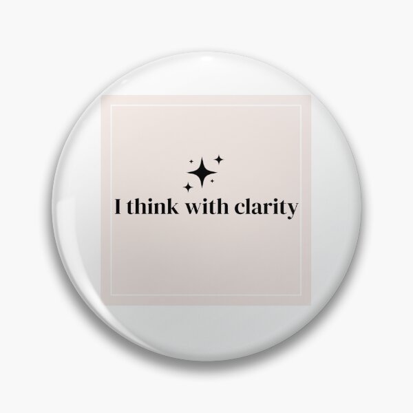 Item preview, Clear Thinking designed and sold by ShreyaRathi05.