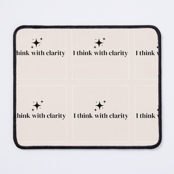 Item preview, Clear Thinking designed and sold by ShreyaRathi05.