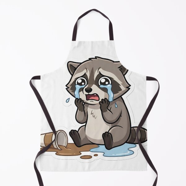 Item preview, Existential Crisis Raccoon Spilled Coffee Meme designed and sold by StickyGuys.