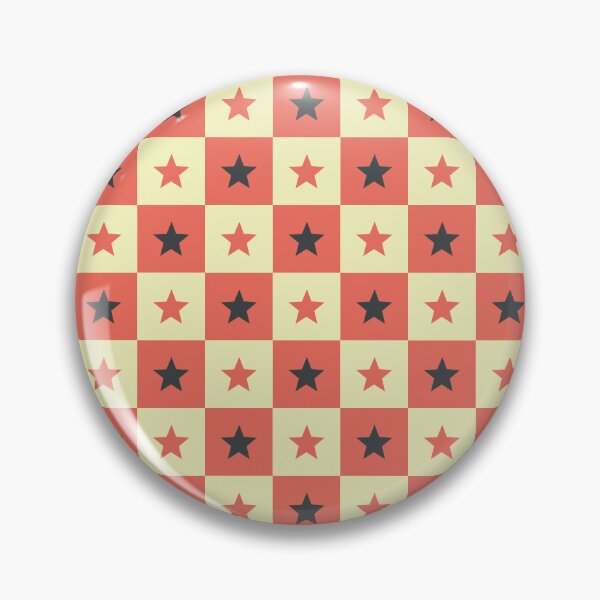 Item preview, Cute Orange Checkerboard Checks Abstract Geometric Shape Pattern designed and sold by RoyalStarsPatts.