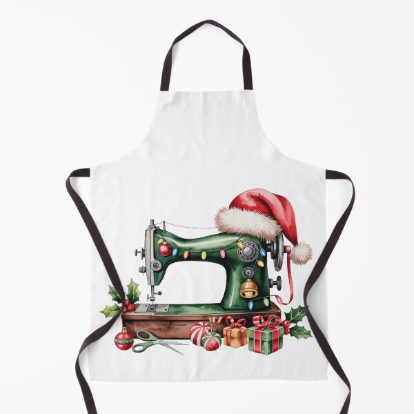 Item preview, christmas sewing machine designed and sold by jkrphoto.