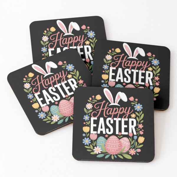 Item preview, Happy Easter Sayings Egg Bunny designed and sold by comptorasunfia.