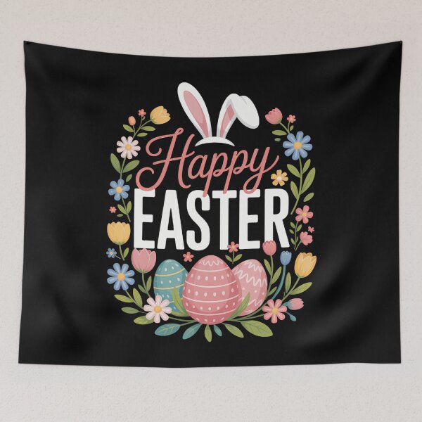 Item preview, Happy Easter Sayings Egg Bunny designed and sold by comptorasunfia.