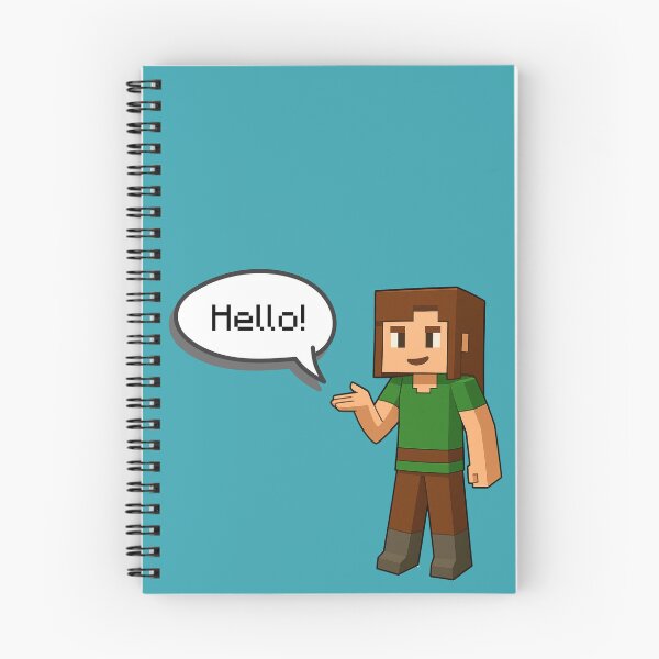 Item preview, Hello Minecraft designed and sold by Doti-Art-Studio.