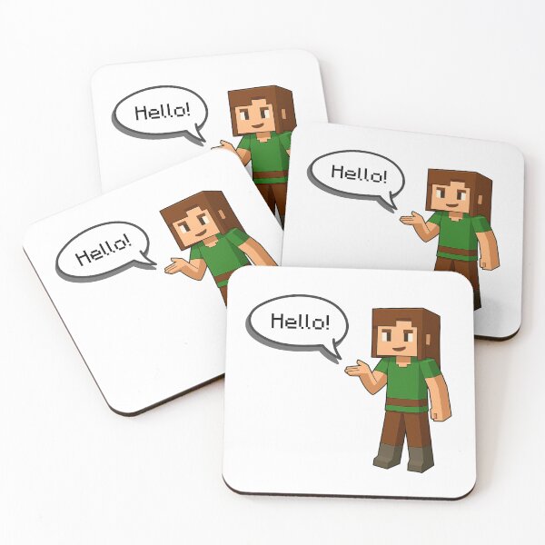 Item preview, Hello Minecraft designed and sold by Doti-Art-Studio.