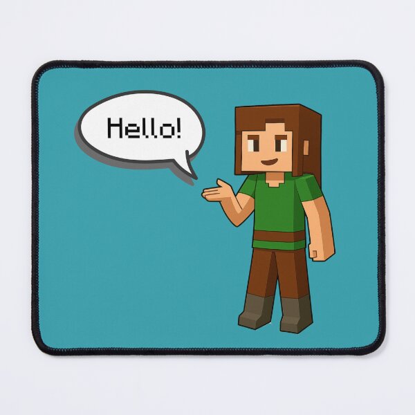 Item preview, Hello Minecraft designed and sold by Doti-Art-Studio.