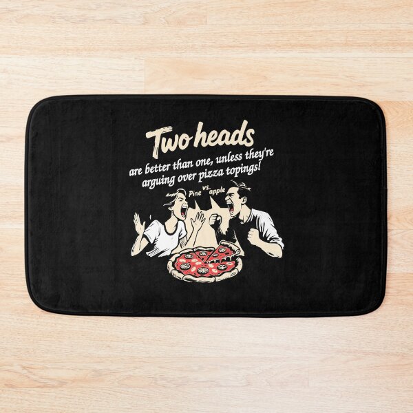 Item preview, Two Heads Are Better Than One - Until Pizza Discourse Starts designed and sold by NeLouHi.