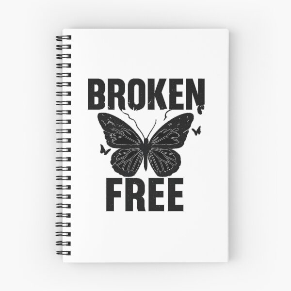 Item preview, Broken Free Butterfly T-Shirt | Dark Aesthetic Freedom Art Tee designed and sold by KDesignCrafts.