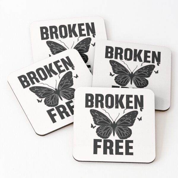 Item preview, Broken Free Butterfly T-Shirt | Dark Aesthetic Freedom Art Tee designed and sold by KDesignCrafts.