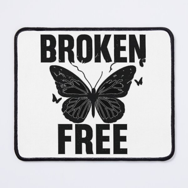 Item preview, Broken Free Butterfly T-Shirt | Dark Aesthetic Freedom Art Tee designed and sold by KDesignCrafts.