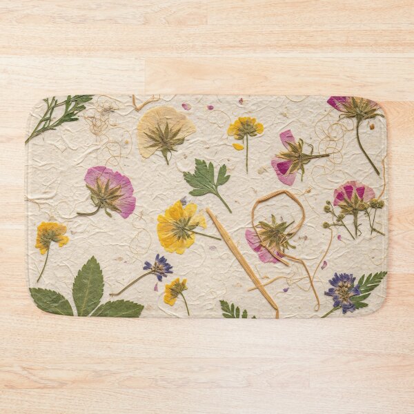 Item preview, Wildflower Herbarium Paper designed and sold by Kaleidoscope Print.