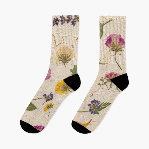 Item preview, Wildflower Herbarium Paper designed and sold by Kaleidoscope Print.