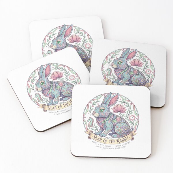 Item preview, YEAR OF THE RABBIT designed and sold by likbatonboot.