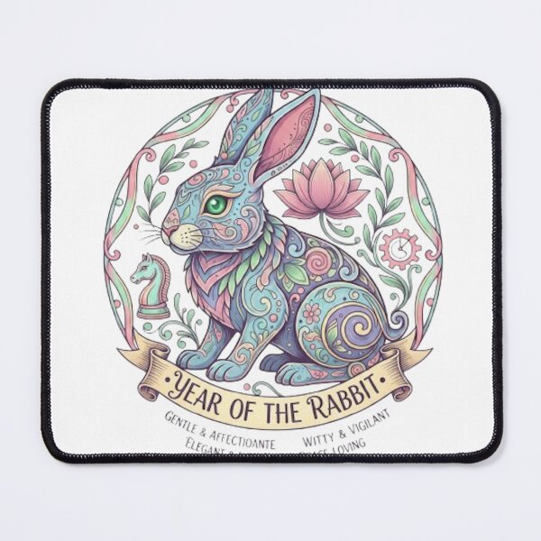 Item preview, YEAR OF THE RABBIT designed and sold by likbatonboot.