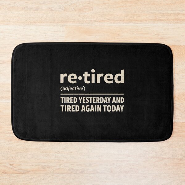Item preview, I Am Retired designed and sold by gracemarylou.