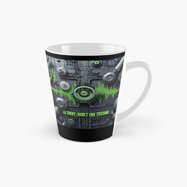 Item preview, Detroit Built on Techno – Industrial Electronic Music Design designed and sold by KentonDesignsUK.