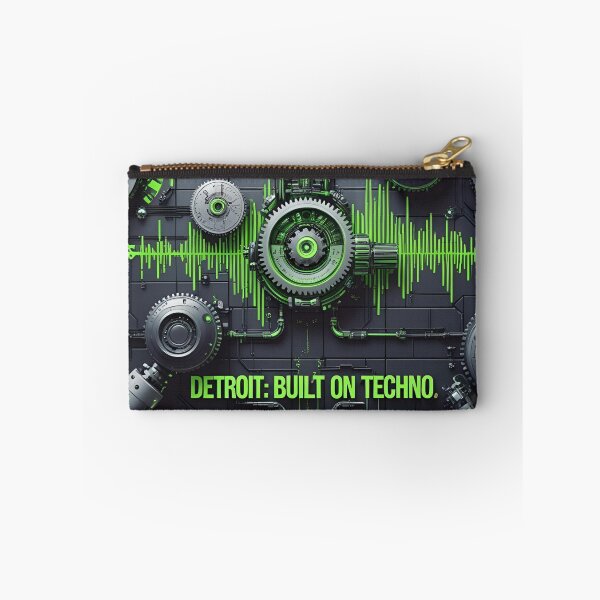 Item preview, Detroit Built on Techno – Industrial Electronic Music Design designed and sold by KentonDesignsUK.