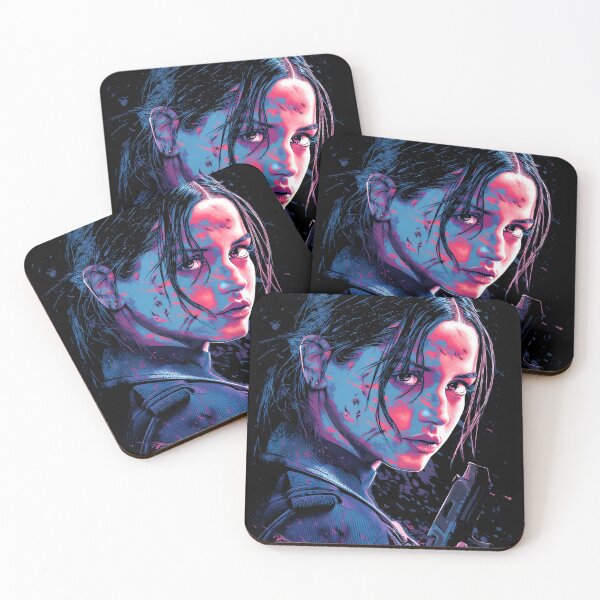 Item preview, Ana de Armas Eve Macarro Ballerina From the World of John Wick Spin-Off Assassin Ruska Roma Revenge Action Thriller Keanu Reeves Ian McShane Fan Art Portrait Poster T-Shirt Sticker Gift designed and sold by Senpaiwaves.