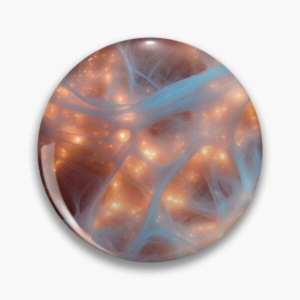 Item preview, Scifi Theme Reddish Orange Purple Texture of Asymmetrical Glowing Biological Neuron Synapses (image size 7840x11680) designed and sold by Digital-Davinci.