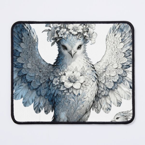 Item preview, Floral Spirit Bird designed and sold by KAMOCHI Art.