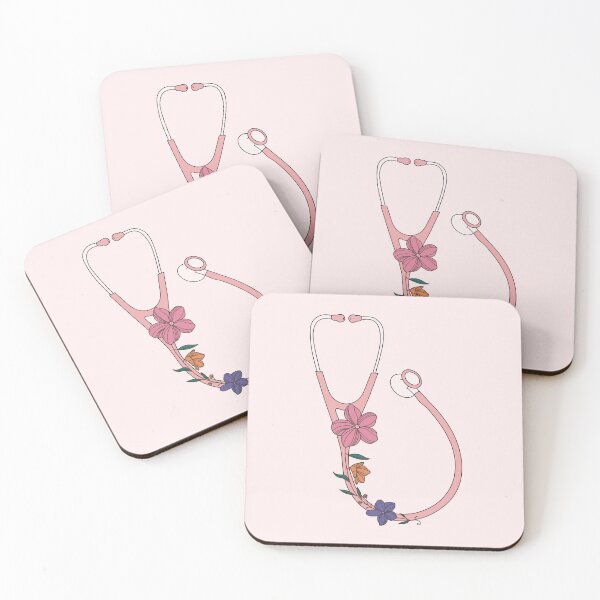 Item preview, Stethoscope - baby pink color  designed and sold by mikasa.art.