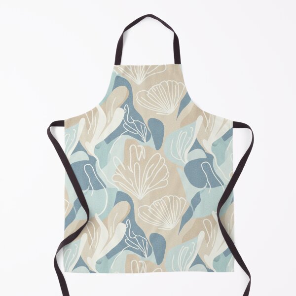 Item preview, Soft Ocean Shell Abstract Pattern designed and sold by EsraaCreations.