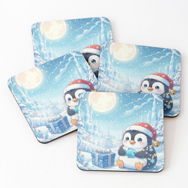 Item preview, Baby penguin at Christmas  designed and sold by HuntsmithMerch.